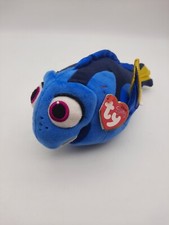 Disney Ty Sparkle Dory 10" Plush Finding Nemo Stuffed Animal Toy Fish Tag