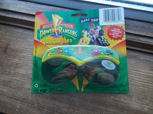 Mighty Morphin Power Rangers Sunglasses and Tatoos, New - Picture 6 of 10
