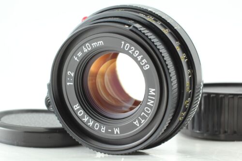 [CLA'd MINT] Minolta M. Rokkor 40mm f/2 Lens for Leica M Mount from Japan - Picture 1 of 8