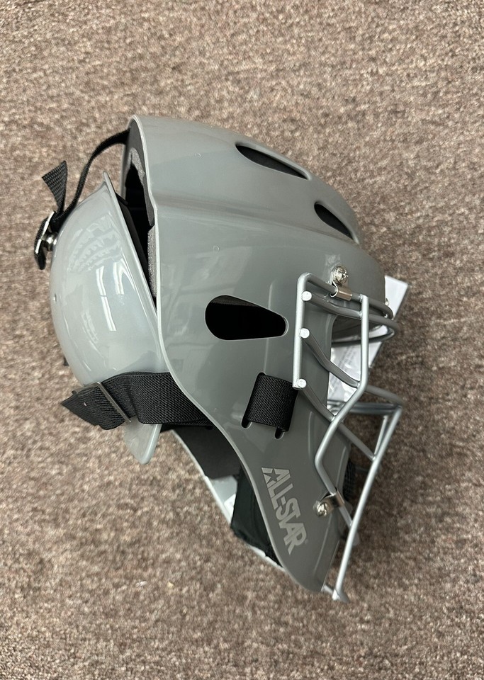 Set Protection Baseball All Star Top Star Teen 13-15 Ans - Gris Graphite, Neuf