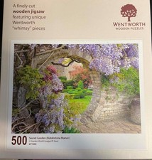 Wentworth 500 Piece Wooden Puzzle Secret Garden 100 Complete
