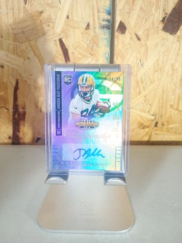 2014 Panini Contenders - Jared Abbrederis #138 Championship Ticket Both Hands on