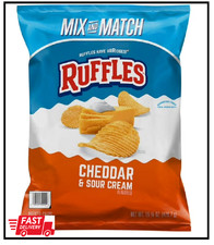 2 Pack - Ruffles Cheddar and Sour Cream Potato Chips 15.125 oz. 