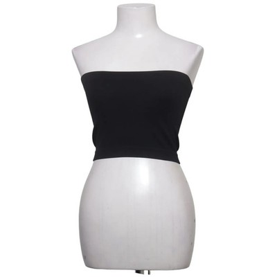 Primark Cares, Tube Top, Größe: S, Schwarz, Elasthan/Polyamid, Streifen #v4u