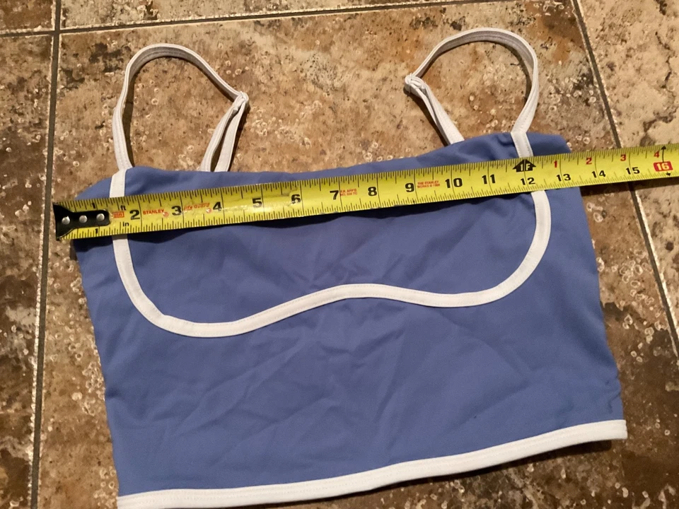 MOVE WITH YOU CROPPED WORKOUT BRA TOP ( SIZE S ) - Image 2 of 4