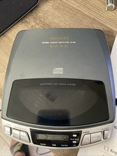 Aiwa XP-560 Portable CD Player Anti Shock System Tested Works Great 