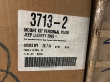 Fisher Western Snow Ex Plows Mount Jeep Liberty 2002-12