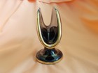 Manousakis Keramic 24 K Gold Inlay Napkin Holder from Rodos Greece — photo 6