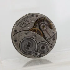 ELGIN GRADE 324, 0s 7j 15945641 POCKET WATCH MOVEMENT FOR REPAIR (CG)
