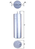 NEU - Knecht KL229/5 Kraftstofffilter FüR VW