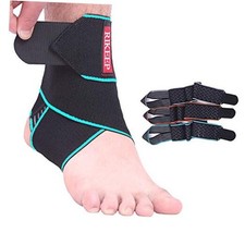 Ankle Support,Adjustable Ankle Brace Breathable Nylon Material Super blue 1