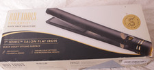 Hot Tools Pro Artist Black Gold Collection 1" Ionic Salon flat iron