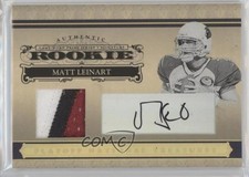 2006 Playoff National Treasures /25 Matt Leinart #111 Rookie Auto RC