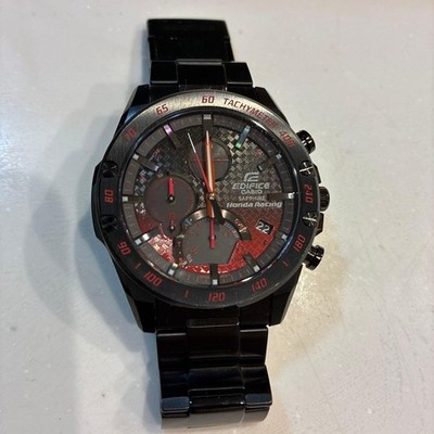 CASIO EDIFICE EQB-1000HR-1AJR Bluetooth Solar Mens Wrist Watch #0002