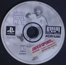 International Superstar Soccer Pro '98 Playstation 1 PS1