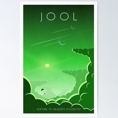NEW LIMITED! Kerbal Space Program Poster - Jool Poster