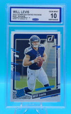 2023 Panini Donruss #397 WILL LEVIS Rated Rookie - CCG GEM MINT 10