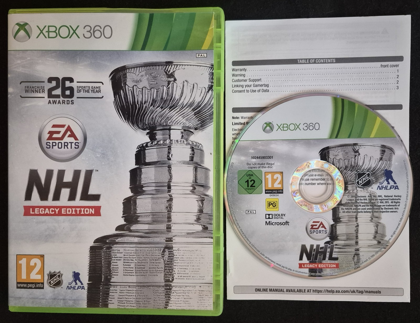 NHL Legacy Edition - Xbox 360 - Same Day Dispatch !!