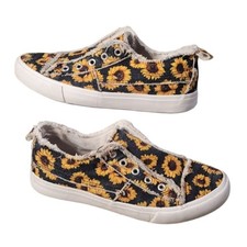 Garlic Girl Sunflower Sneakers