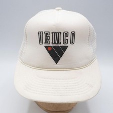 Vemco Mesh Snapback Trucker Farmer Hat Cap 1980's