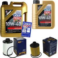 Inspektionskit Filter Liqui Moly ÖL 6L 10W-40 FüR Suzuki SX4 GY 1.9 Ddis 4X4