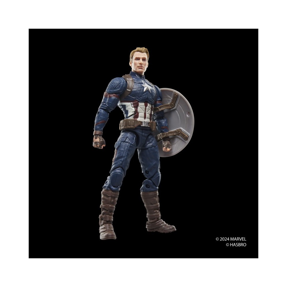 Figurine Marvel Legends Captain America Avengers Endgame pour décoration bureau geek