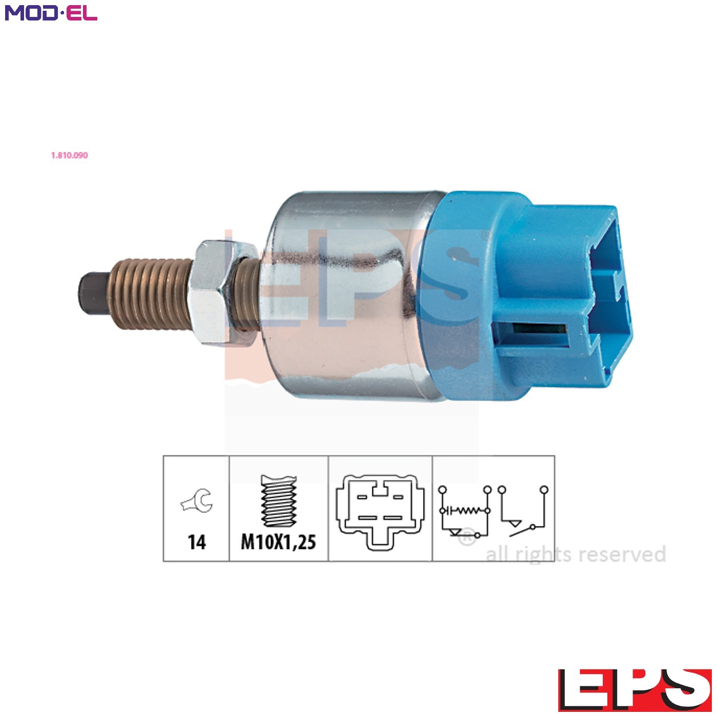 STOP LIGHT SWITCH 1.810.090 FOR LEXUS SOARER/Convertible SC RX/SUV LS IS/II 2.7L