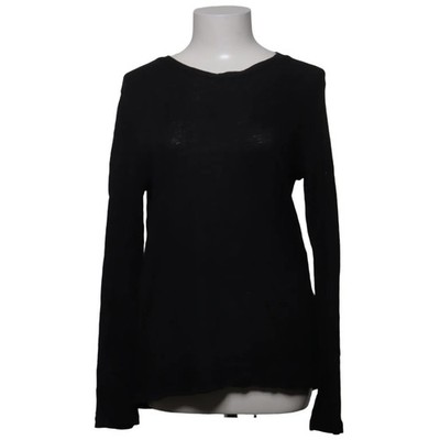 Basic Apparel, Langarmshirt, Größe: XL, Schwarz, Leinen/Viskose, Einfarbig #ii6