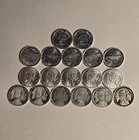Mixed Lot Of 18 - 1 Gram Fractional .999 Fine Silver Rounds