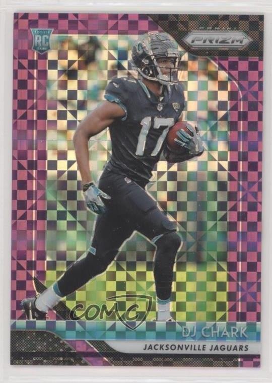 2018 Panini Prizm Rookie Purple Power Prizm 38/49 DJ Chark Jr #223 Rookie RC i4p