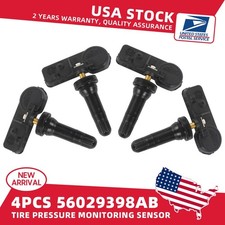 4pcs Tire Pressure Sensor Tpms Oem 56029398ab For Dodge Chrysler Jeep Ram 4pcs Tire Pressure Sensor Tpms Oem 56029398ab For Dodge Chrysler Jeep Ram