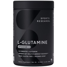 SR L-Glutamine Workout Recovery Immune Health Gut Health 1.1lb 5g Per Serving