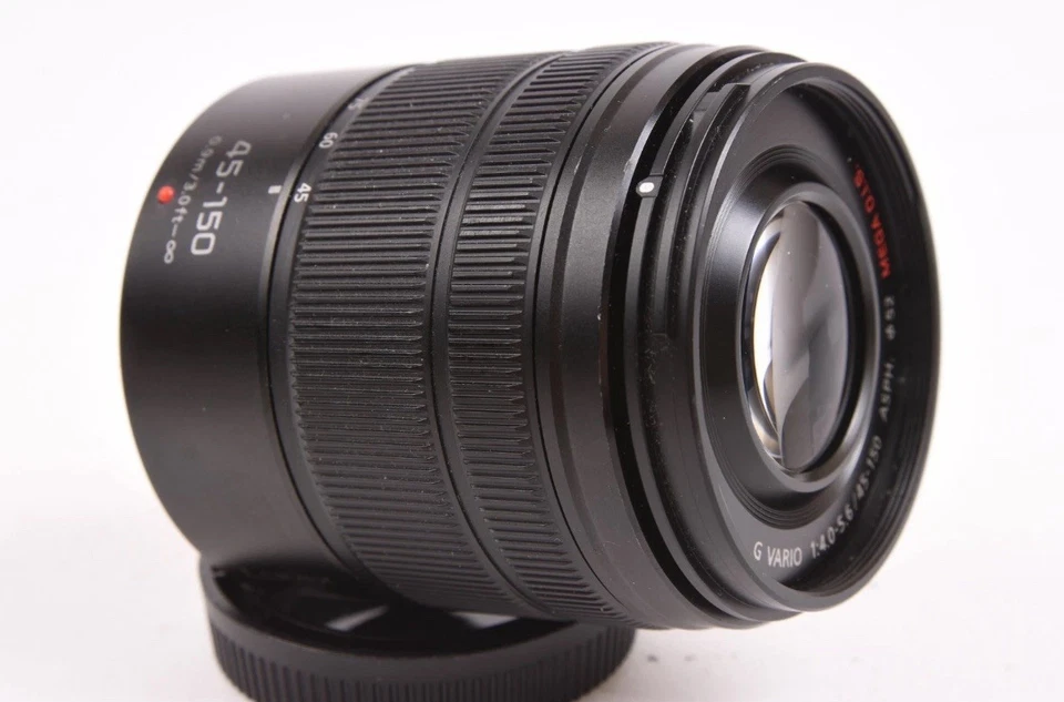 Lente teleobjetivo zoom para cámara digital Panasonic 45-150 mm f/4-5,6 M4/3 Foto 2 de 3