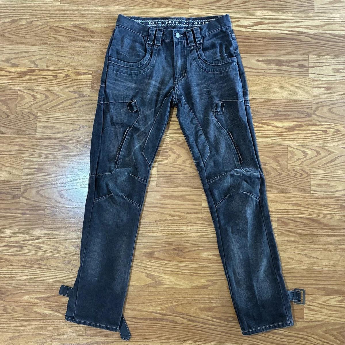 Strap Denim Jeans for Men for sale | eBay UK