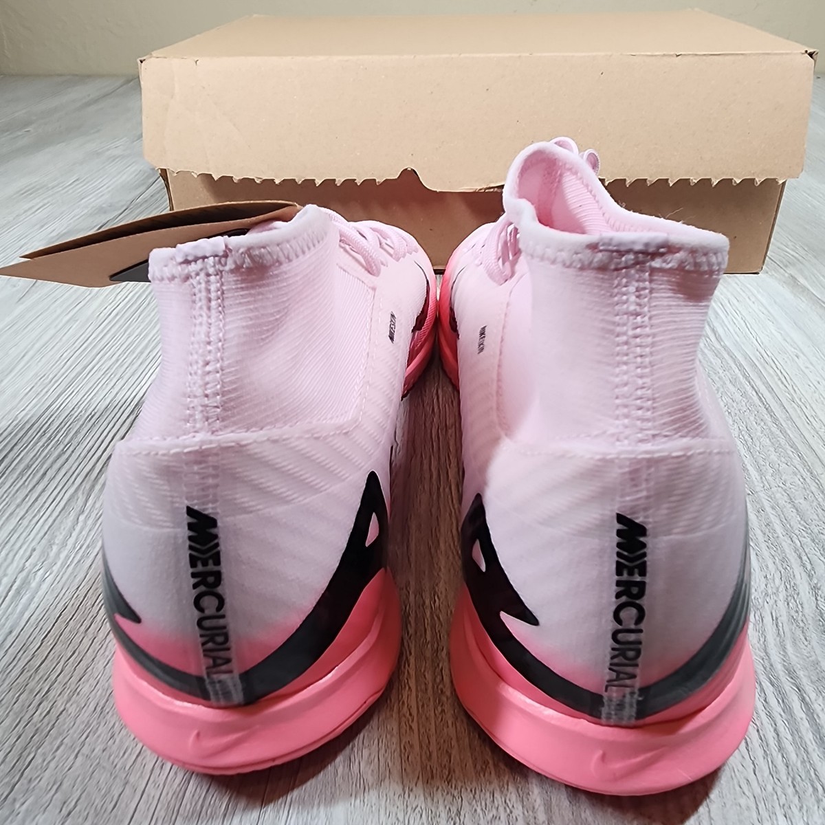Nike Mercurial Superfly 9 Academy IC Pink Foam Mens Sizes 8-11 New