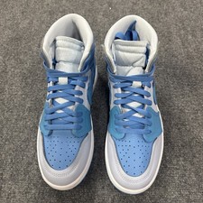 Nike Air Jordan 1 MM High Shoes Blue Tint Dar...