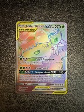 CELEBI ET FLORIZARRE GX RAINBOW - POKÉMON 182/181 SL9 DUO DE CHOC NEUF FR