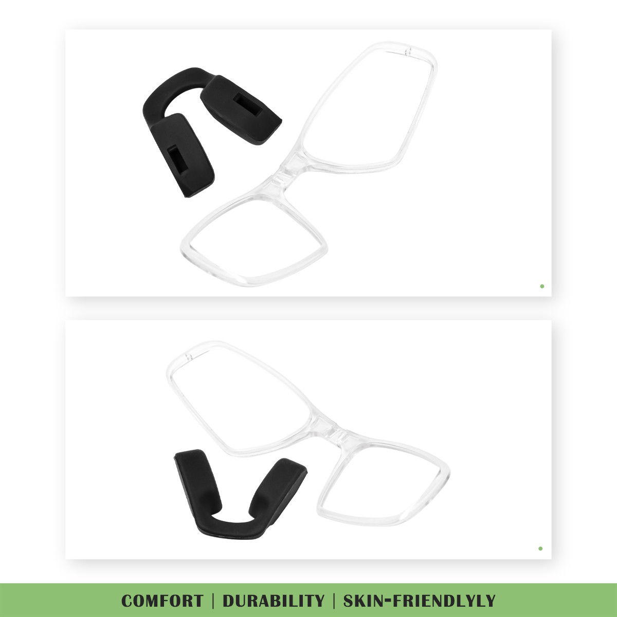 Porta lenti inserto Rx con nasello per occhiali da sole Oakley Sutro OO9406 OO9406A foto 2