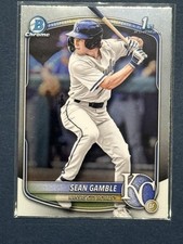 2025 Bowman Draft #BDC-178 Sean Gamble Chrome