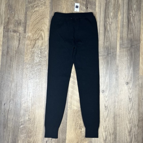 NWT New GAP Girls Size M Medium 8 Solid Black Sweater Full Length Thick Leggings - Picture 3 of 5
