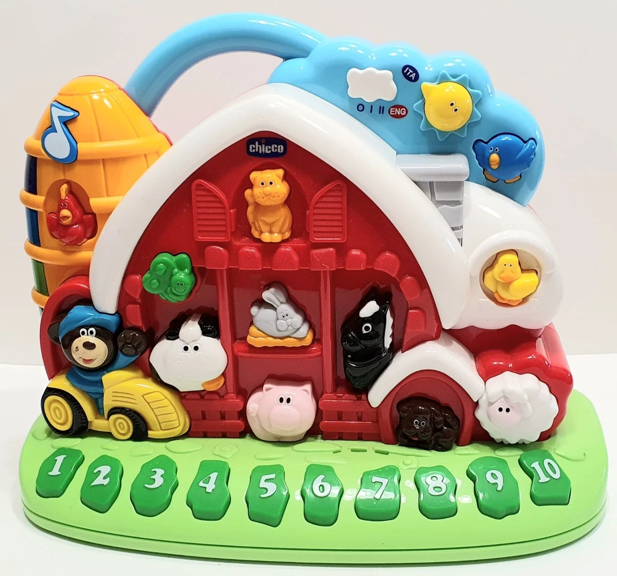 Chicco Lettere Giocattoli – Orsetto Parlante Bilingue Italiano/Inglese Per Bambini