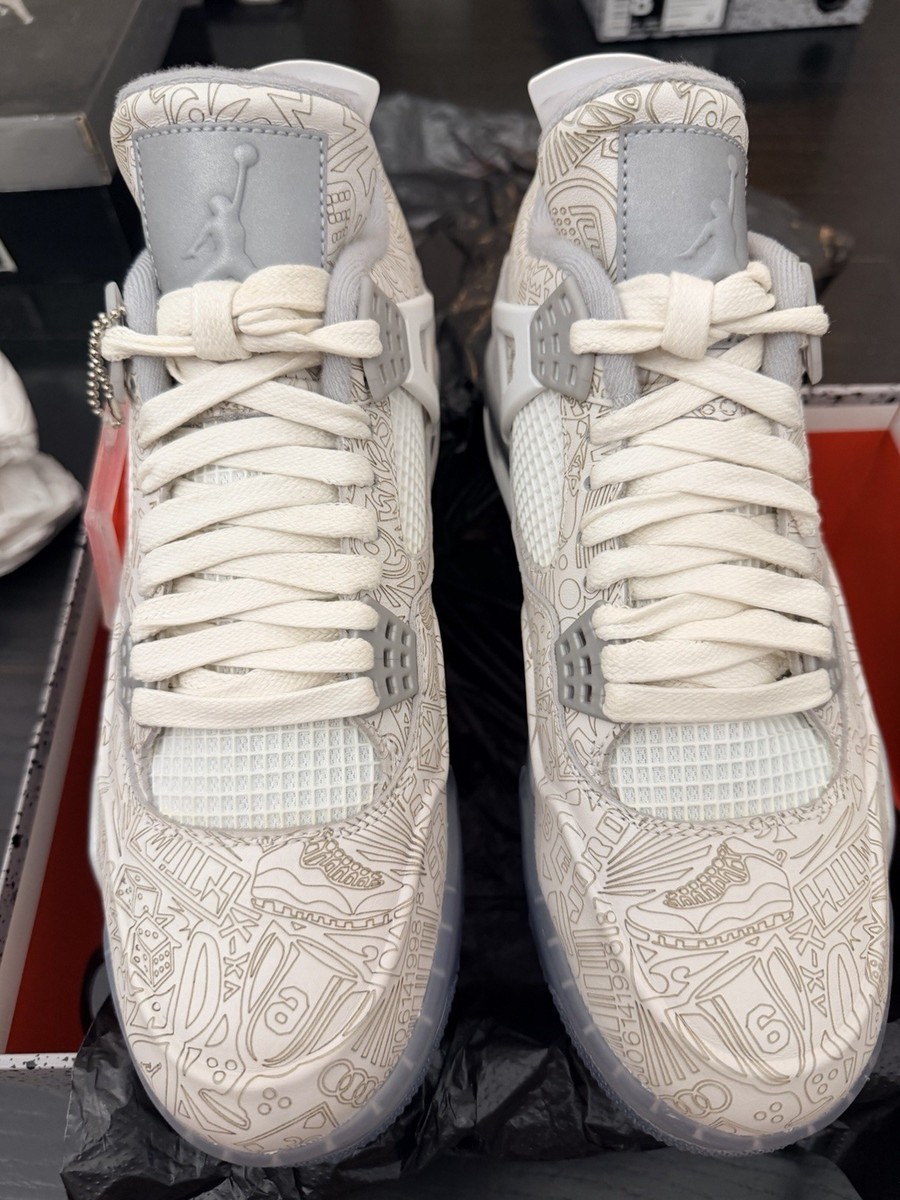 Size 8.5 - Air Jordan 4 Retro 30th Anniversary Laser for sale