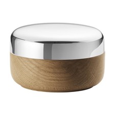 Georg Jensen ALFREDO wooden salt shaker, beige, diameter 10cm, product number 10
