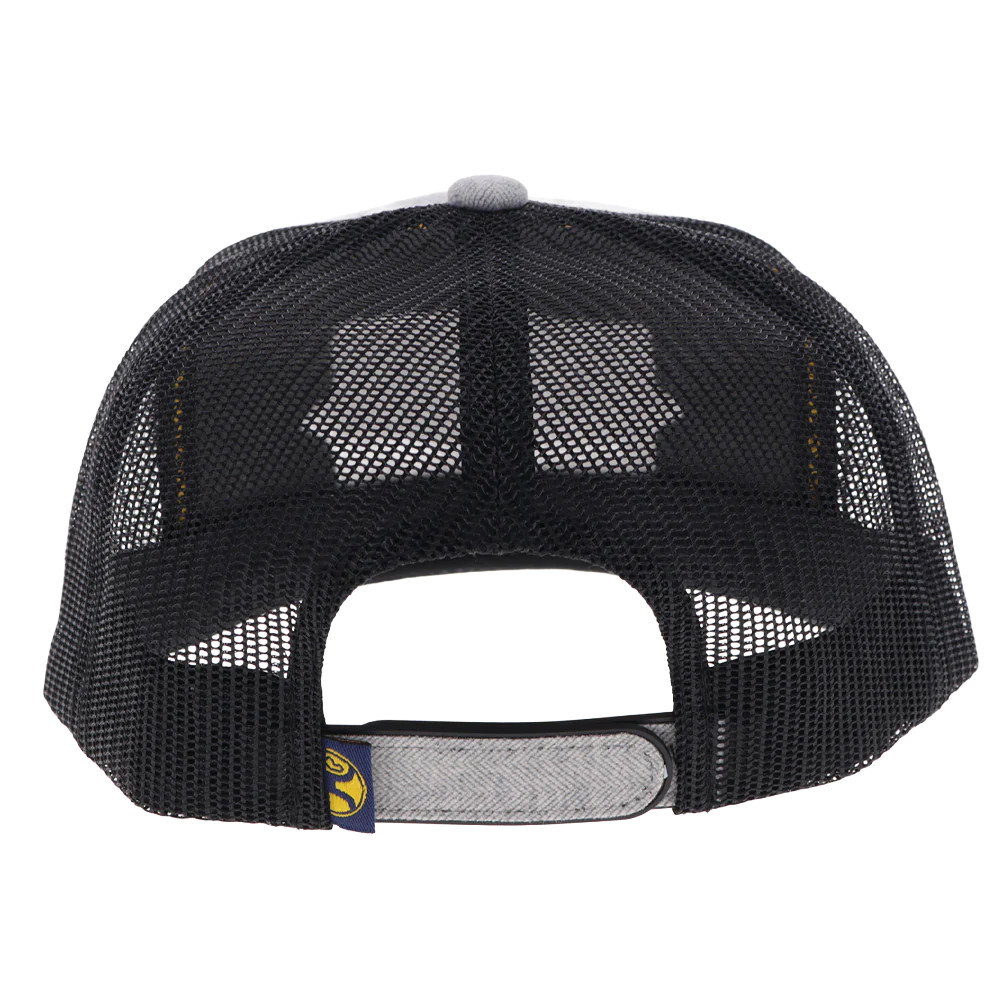 Hooey Men's "Diamond" 6-Panel Grey & Black Trucker Cap 2522T-GYBK