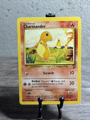 Charmander 069/130 Base Set 2 Regular Common-Pokémon TCG-Fast Shipping-LP!