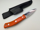 Casstrom No 10 SFK Knife Orange G10 Handle 14C28N Stainless Blade Sweden Made — photo 4