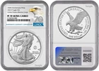 2025 P Silver American Eagle S$1 U.S. Marine Corps NGC PF70 Ultra Cameo #936