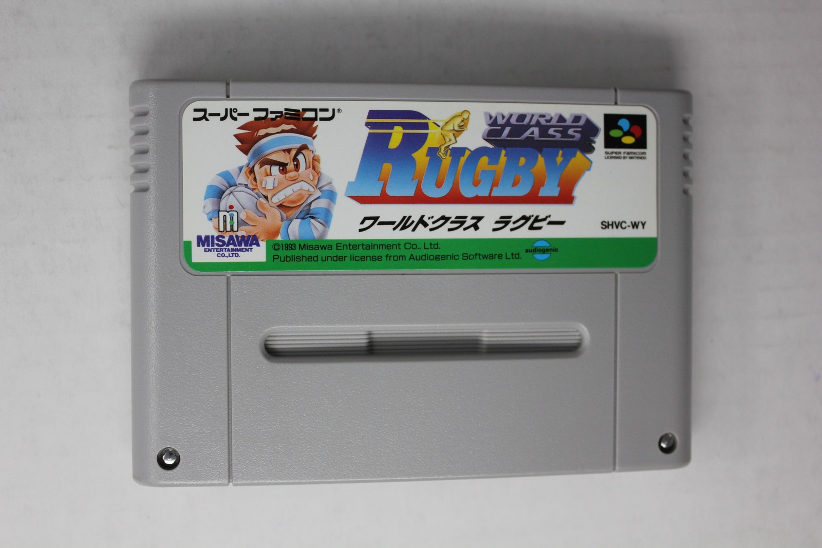 World Class Rugby (JPN) Super Famicom (Region Locked)