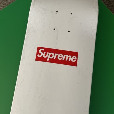 Supreme 20th Anniversary Box Logo White Skateboard Deck 1994-2014