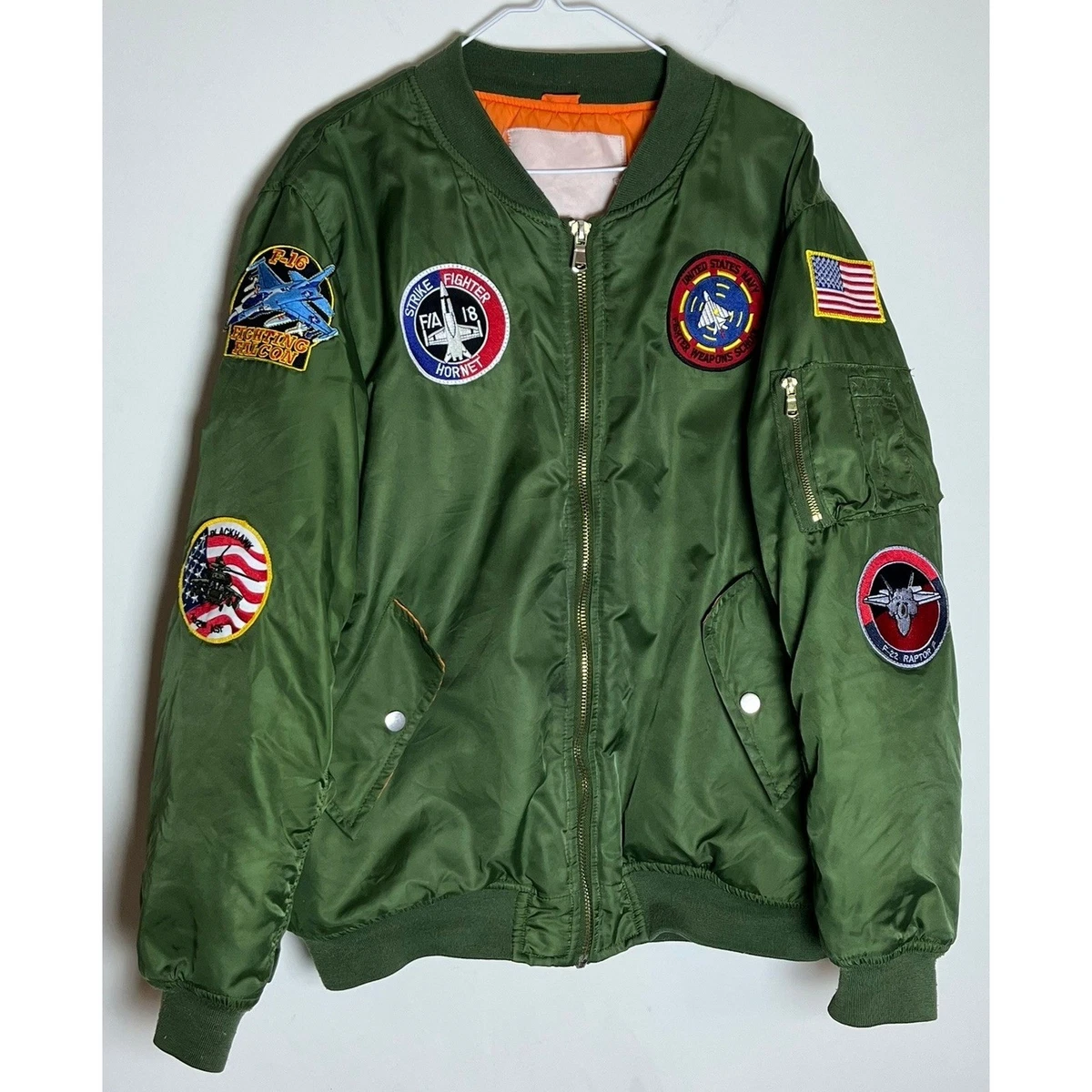 Unbranded Nylon Outer Shell Green Coats, Jackets & Vests for Men 